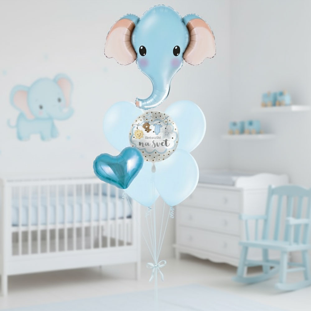 Balonski šopek Dobrodošel na svet