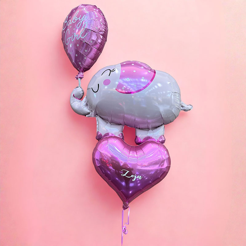 Slonček balonček za rojstvo otroka
