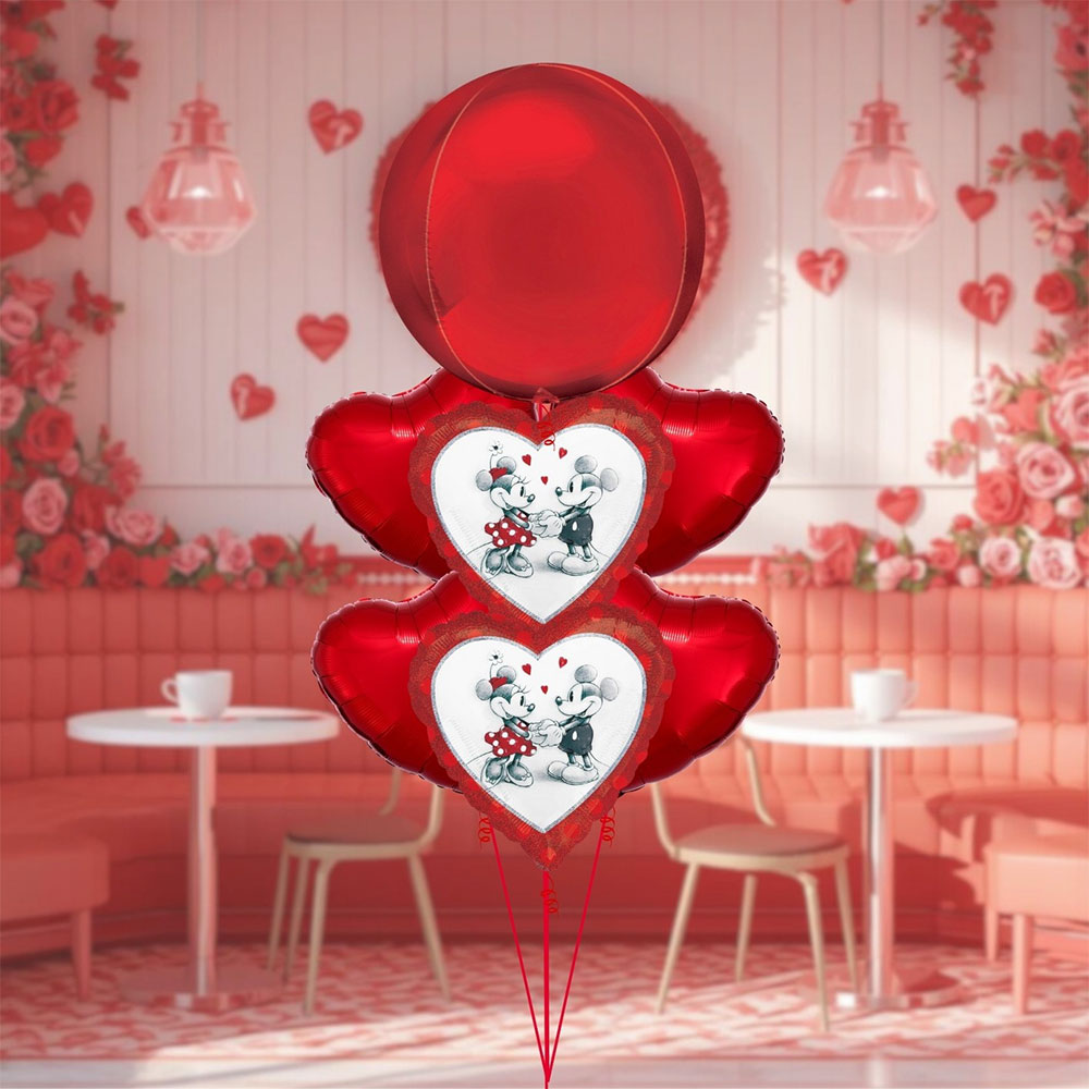 Balonski šopek Brezmejna ljubezen