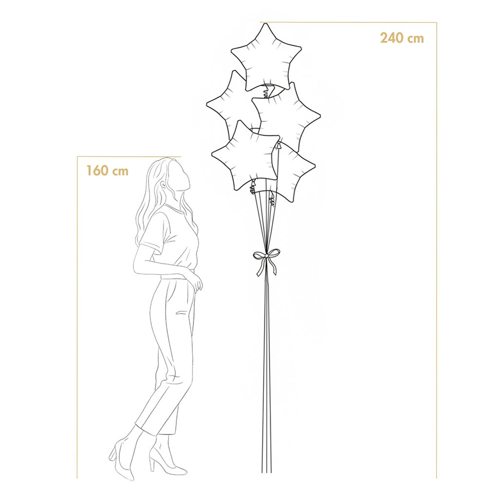 Balonski šopek Okusi zvezde