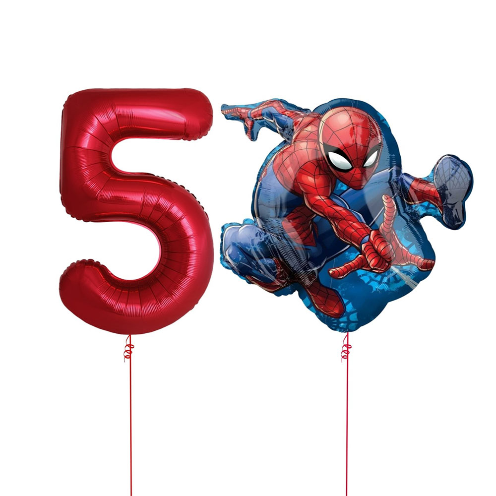 Balonski šopek Spiderman & 5