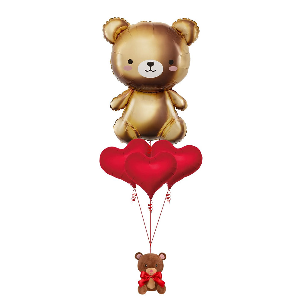Balonski šopek Topli objem ljubezni